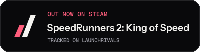 Dark launch badge for SpeedRunners 2: King of Speed
