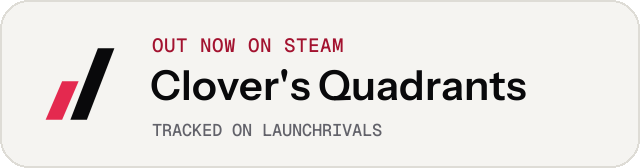 Light launch badge for Clover's Quadrants