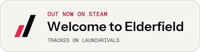 Light launch badge for Welcome to Elderfield