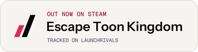 Light launch badge for Escape Toon Kingdom