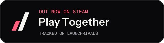Dark launch badge for Play Together