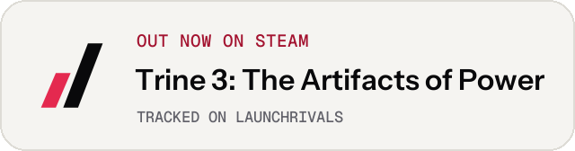 Light launch badge for Trine 3: The Artifacts of Power