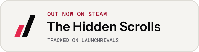 Light launch badge for The Hidden Scrolls