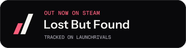 Dark launch badge for Lost But Found
