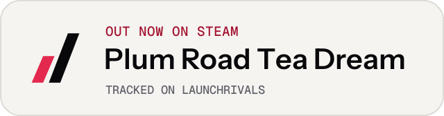 Light launch badge for Plum Road Tea Dream