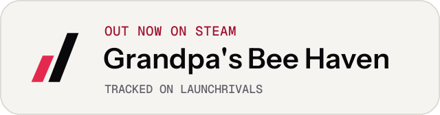 Light launch badge for Grandpa's Bee Haven