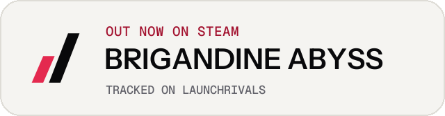 Light launch badge for BRIGANDINE ABYSS