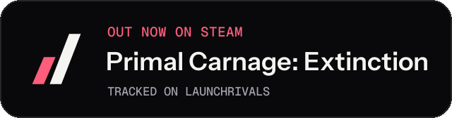 Dark launch badge for Primal Carnage: Extinction