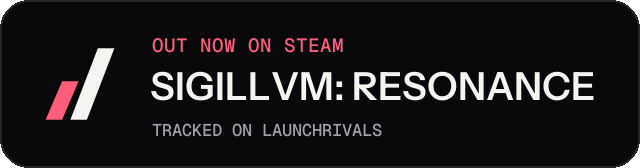Dark launch badge for SIGILLVM: RESONANCE