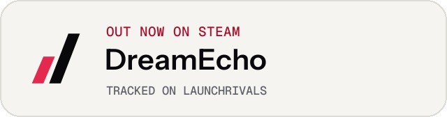 Light launch badge for DreamEcho