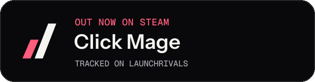 Dark launch badge for Click Mage
