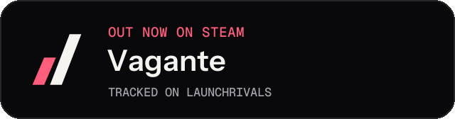 Dark launch badge for Vagante