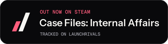 Dark launch badge for Case Files: Internal Affairs