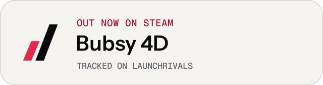Light launch badge for Bubsy 4D