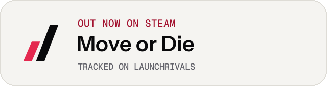 Light launch badge for Move or Die