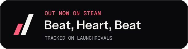 Dark launch badge for Beat, Heart, Beat