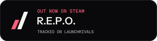 Dark launch badge for R.E.P.O.