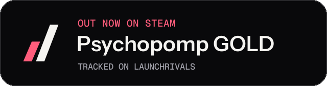 Dark launch badge for Psychopomp GOLD