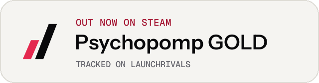 Light launch badge for Psychopomp GOLD