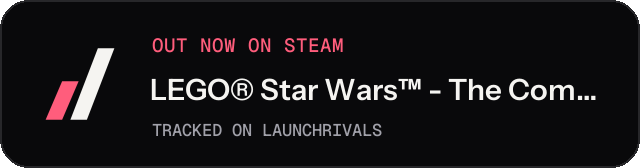Dark launch badge for LEGO® Star Wars™ - The Complete Saga