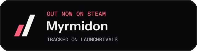 Dark launch badge for Myrmidon