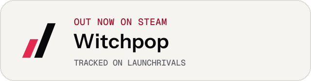 Light launch badge for Witchpop