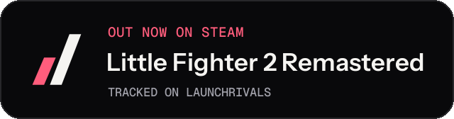 Dark launch badge for Little Fighter 2 Remastered