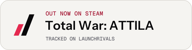 Light launch badge for Total War: ATTILA