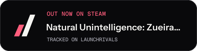 Dark launch badge for Natural Unintelligence: Zueirama 2
