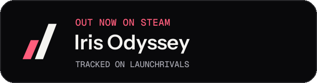 Dark launch badge for Iris Odyssey