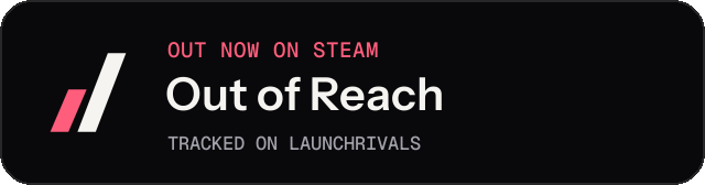 Dark launch badge for Out of Reach