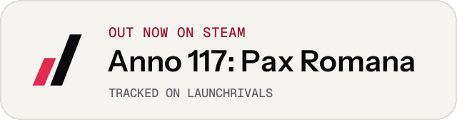 Light launch badge for Anno 117: Pax Romana