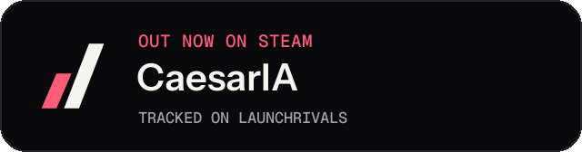 Dark launch badge for CaesarIA