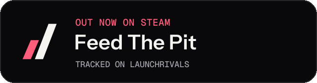 Dark launch badge for Feed The Pit