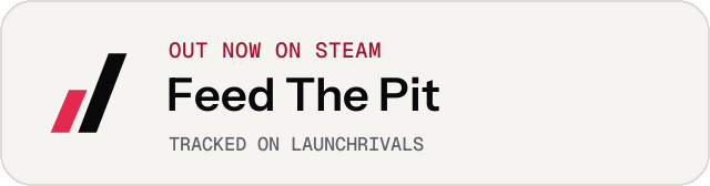 Light launch badge for Feed The Pit