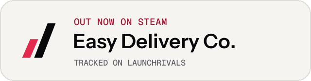 Light launch badge for Easy Delivery Co.
