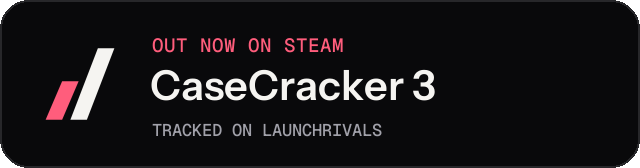 Dark launch badge for CaseCracker 3