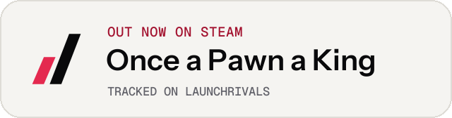 Light launch badge for Once a Pawn a King