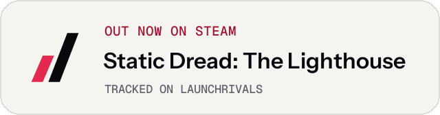 Light launch badge for Static Dread: The Lighthouse