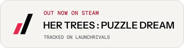 Light launch badge for HER TREES : PUZZLE DREAM
