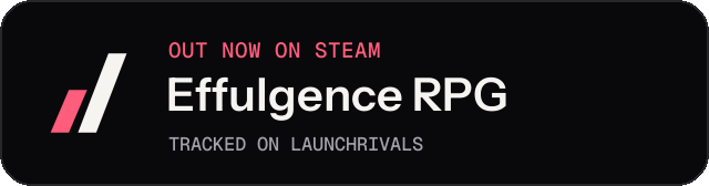 Dark launch badge for Effulgence RPG
