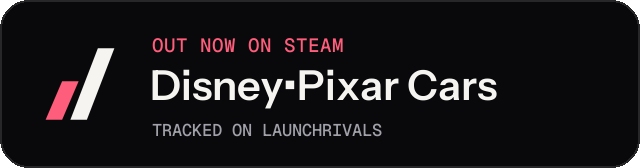Dark launch badge for Disney•Pixar Cars