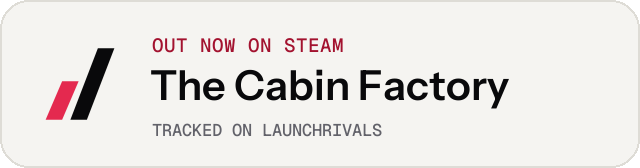 Light launch badge for The Cabin Factory