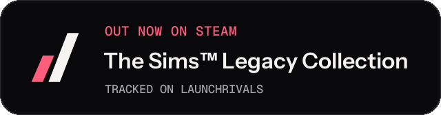Dark launch badge for The Sims™ Legacy Collection