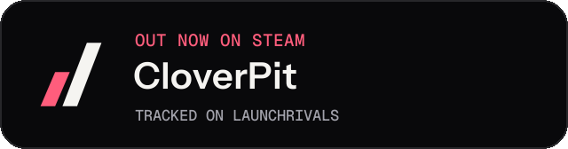 Dark launch badge for CloverPit