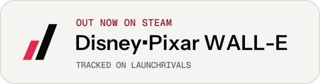 Light launch badge for Disney•Pixar WALL-E