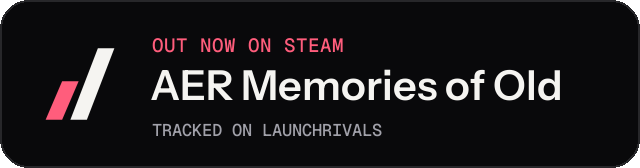 Dark launch badge for AER Memories of Old