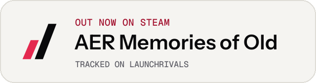 Light launch badge for AER Memories of Old