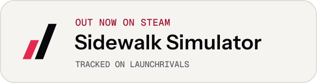 Light launch badge for Sidewalk Simulator