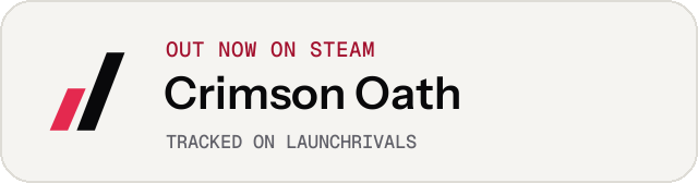 Light launch badge for Crimson Oath